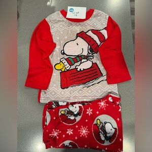 Unisex Snoopy Jammie’s set size 4 little kids, Peanuts